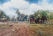 Walter Withers On the Eltham Road Germany oil painting artist